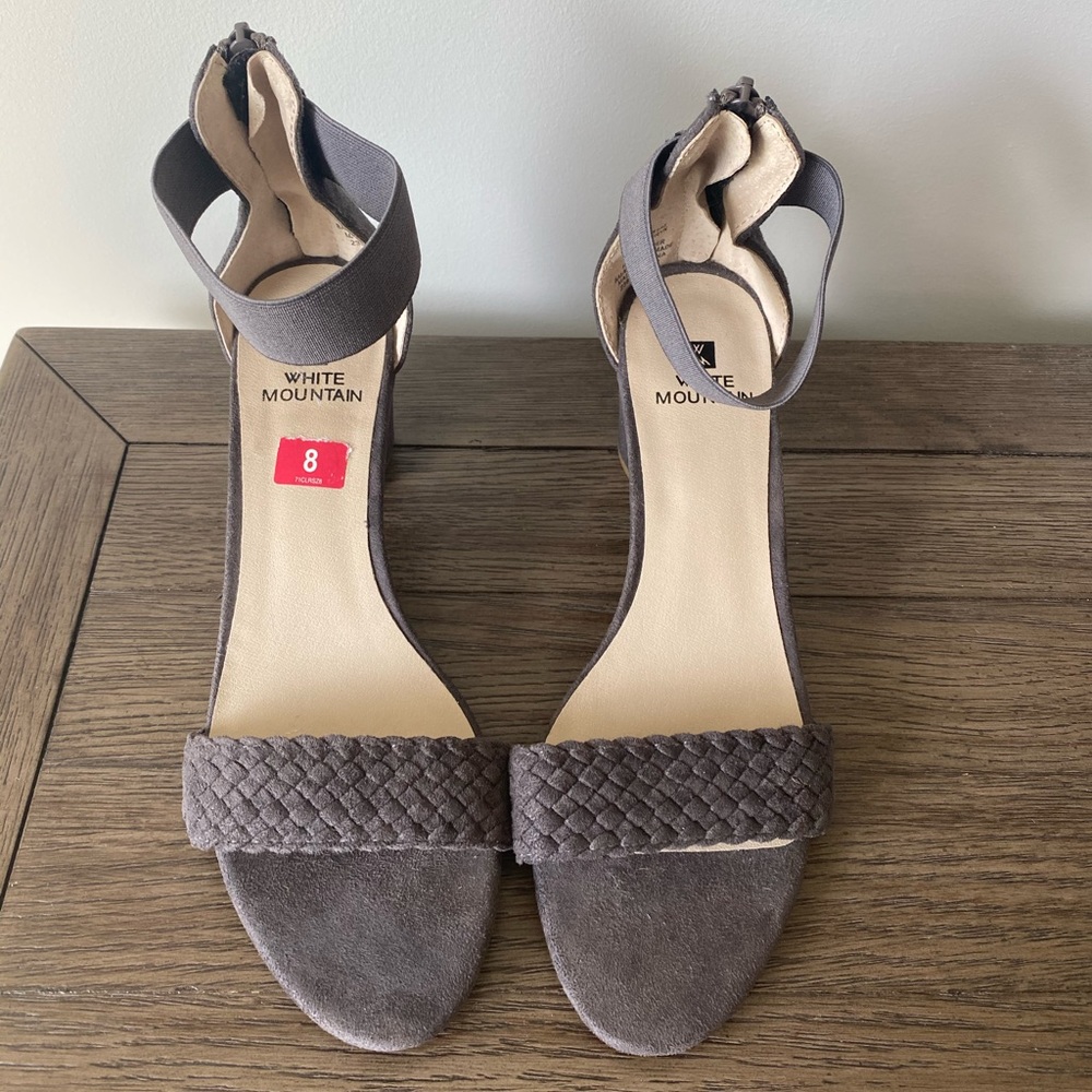 Brand New Grey Sandals